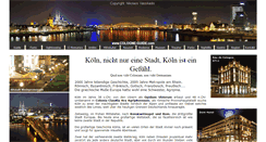 Desktop Screenshot of cologne-guide.com